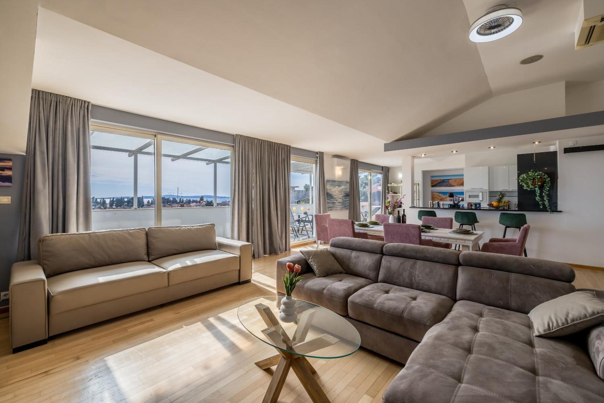 Urban Utopia Penthouse With Private Parking Split Luaran gambar