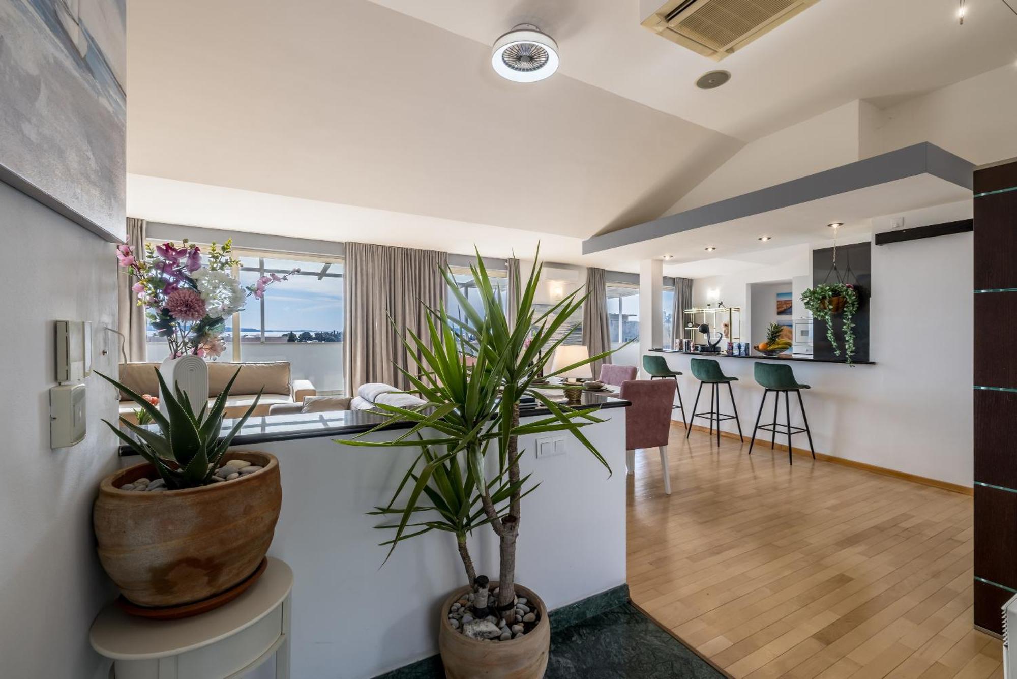 Urban Utopia Penthouse With Private Parking Split Luaran gambar