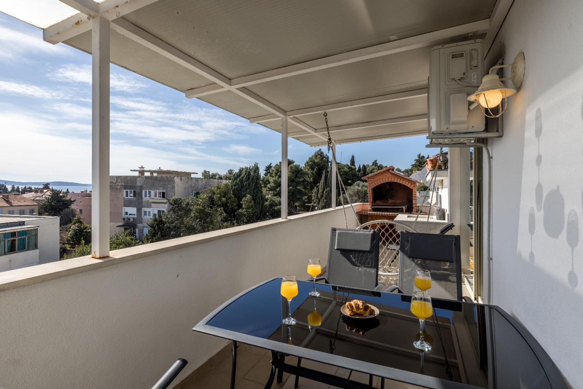 Urban Utopia Penthouse With Private Parking Split Luaran gambar